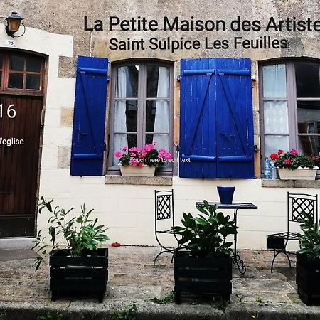 La Petite Maison Des Artiste Saint-Sulpice-les-Feuilles Exterior foto